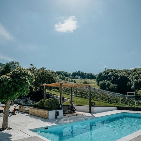 Weingut Holler Chalet Weingarten Spielfeld Εξωτερικό φωτογραφία