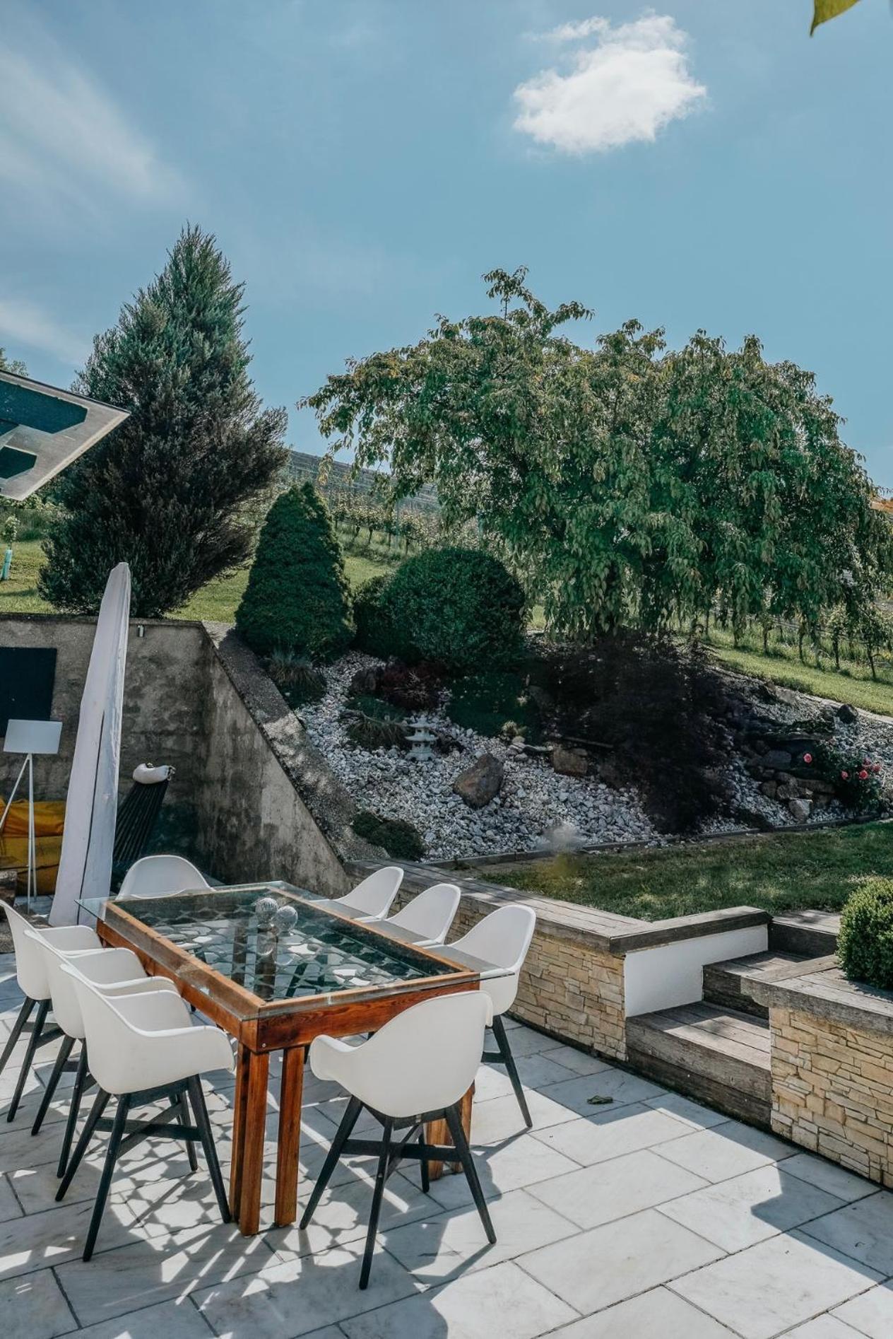 Weingut Holler Chalet Weingarten Spielfeld Εξωτερικό φωτογραφία